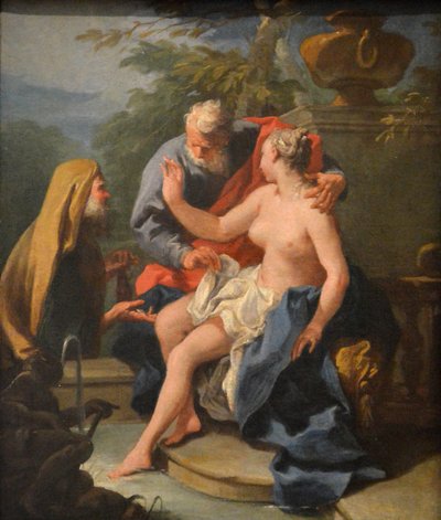 Susanna and the Elders by Giambattista Pittoni